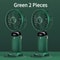Foldable Portable Neck Fan USB Rechargeable Mini Fan With Display And Phone Stand 11