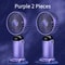 Foldable Portable Neck Fan USB Rechargeable Mini Fan With Display And Phone Stand 9