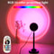 RGB Sunset Projection Lamp Color Remote LED Sunset Projector Light 1