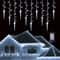 LED Icicle Curtain Lights Waterfall String Lights for Garden Wedding Decor