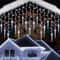 LED Icicle Curtain Lights Waterfall String Lights for Garden Wedding Decor
