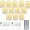 Rechargeable LED Flameless Candles with Timer & Remote for Home Decor