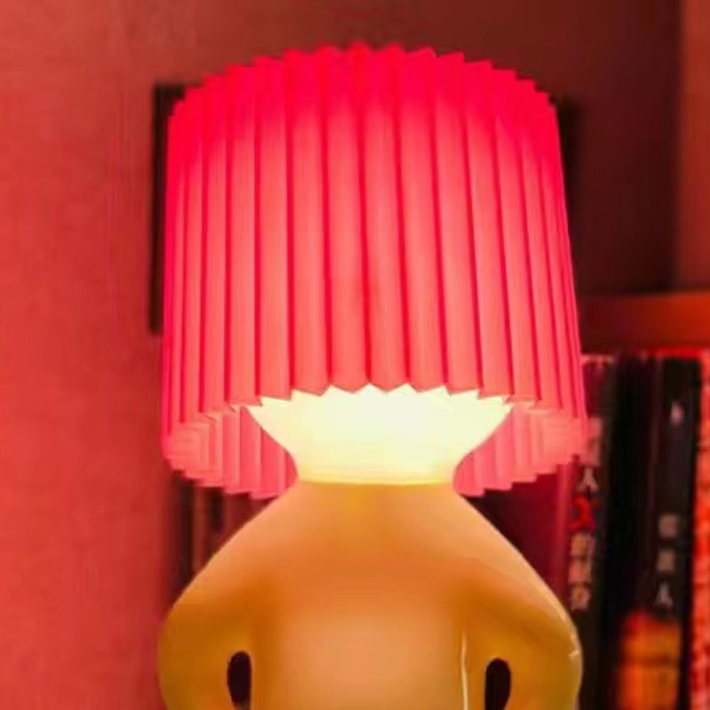 Creative Kids Night Lamp Little Boy Table Light For Bedside Desk 9