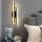 LED Copper Line Pipe Wall Sconce Lamp For Bedroom Living Room 0