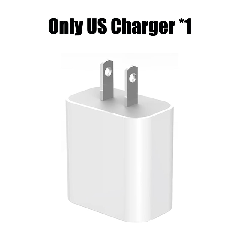 Fast Charger Set with USB-C Port & Braided Type-C Data Cable