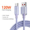 USB Type C Fast Charging Cable Quick Charge Data Cable For Phones Tablets 8