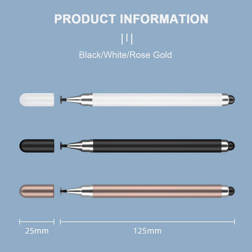 Universal Stylus Pen Precision Touch & Drawing Capacitive Pencil for Tablets & Smartphones