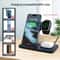 Foldable Wireless Charging Station Fast Charger Stand Dock