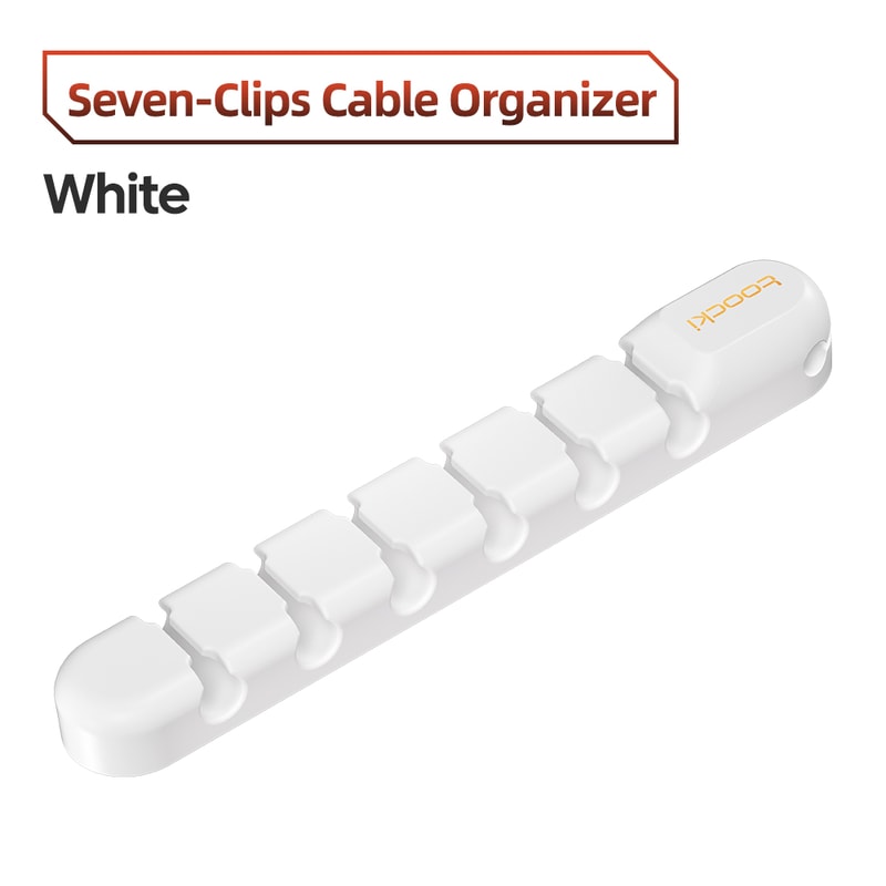 Cable Organizer With Holes Flexible Wire Management Clips For Clean And Tidy Cables 11