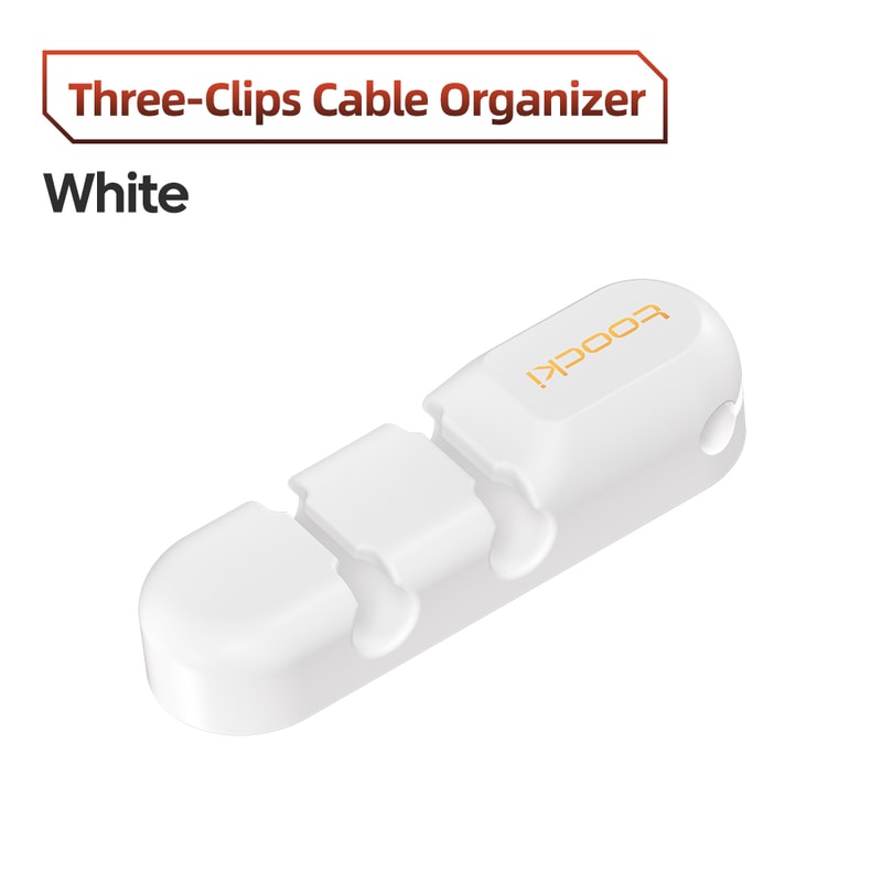 Cable Organizer With Holes Flexible Wire Management Clips For Clean And Tidy Cables 9