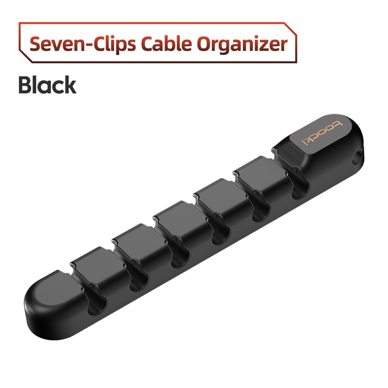 Cable Organizer With Holes Flexible Wire Management Clips For Clean And Tidy Cables 8
