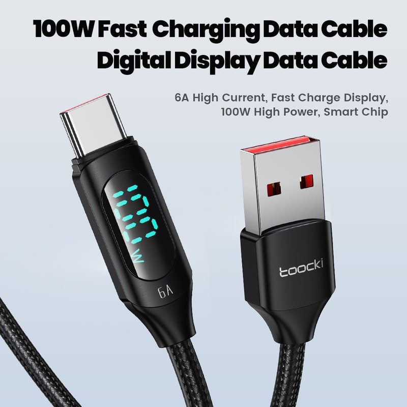 USB Type C Cable Super Fast Charging Data Transfer 5