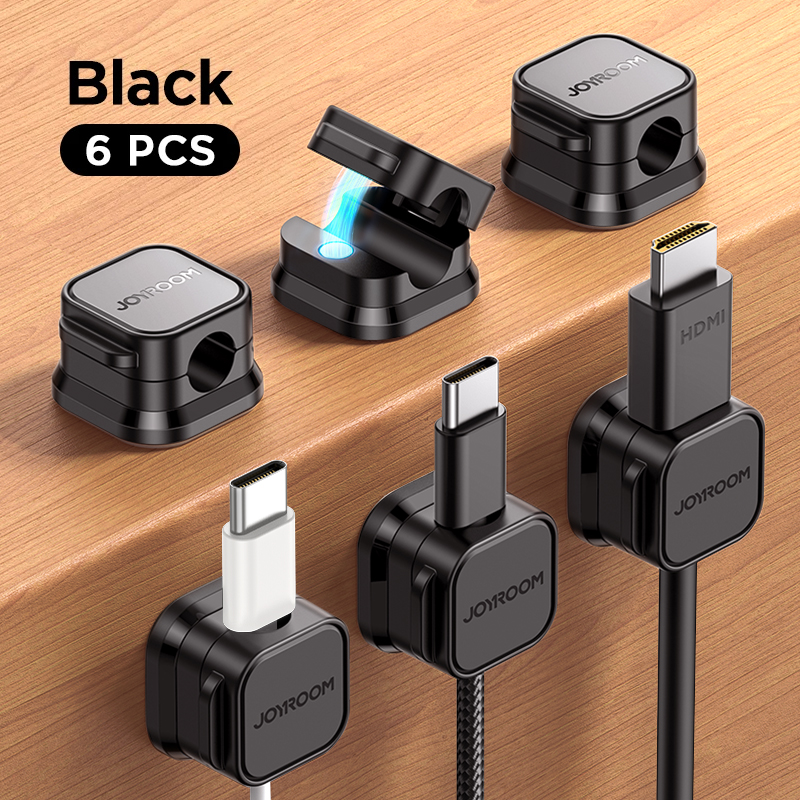 Magnetic Cable Clips Adjustable Cord Holder For Under Desk Cable Management 9