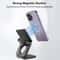 Foldable Magnetic Wireless Charger Stand Fast Charging Station For Smartphones Earbuds Watch 2