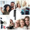 Rotating Selfie Stick Tripod Multi-Mode Camera Stand & Retractable Phone Mount
