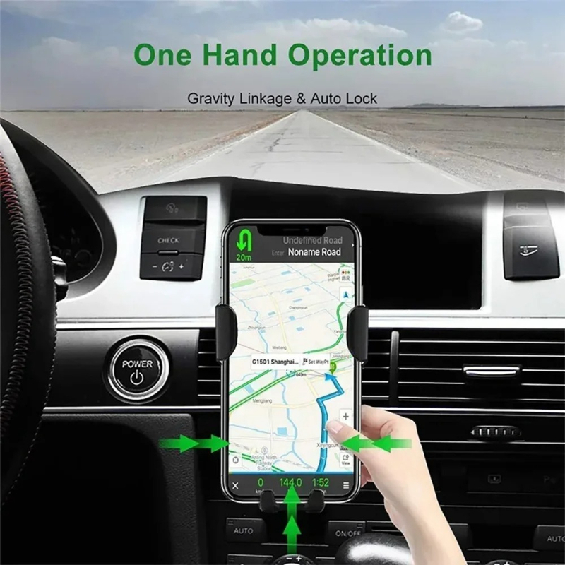 Adjustable Car Wireless Charging Phone Holder Fast Charging Station 1