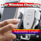 Adjustable Car Wireless Charging Phone Holder Fast Charging Station 4