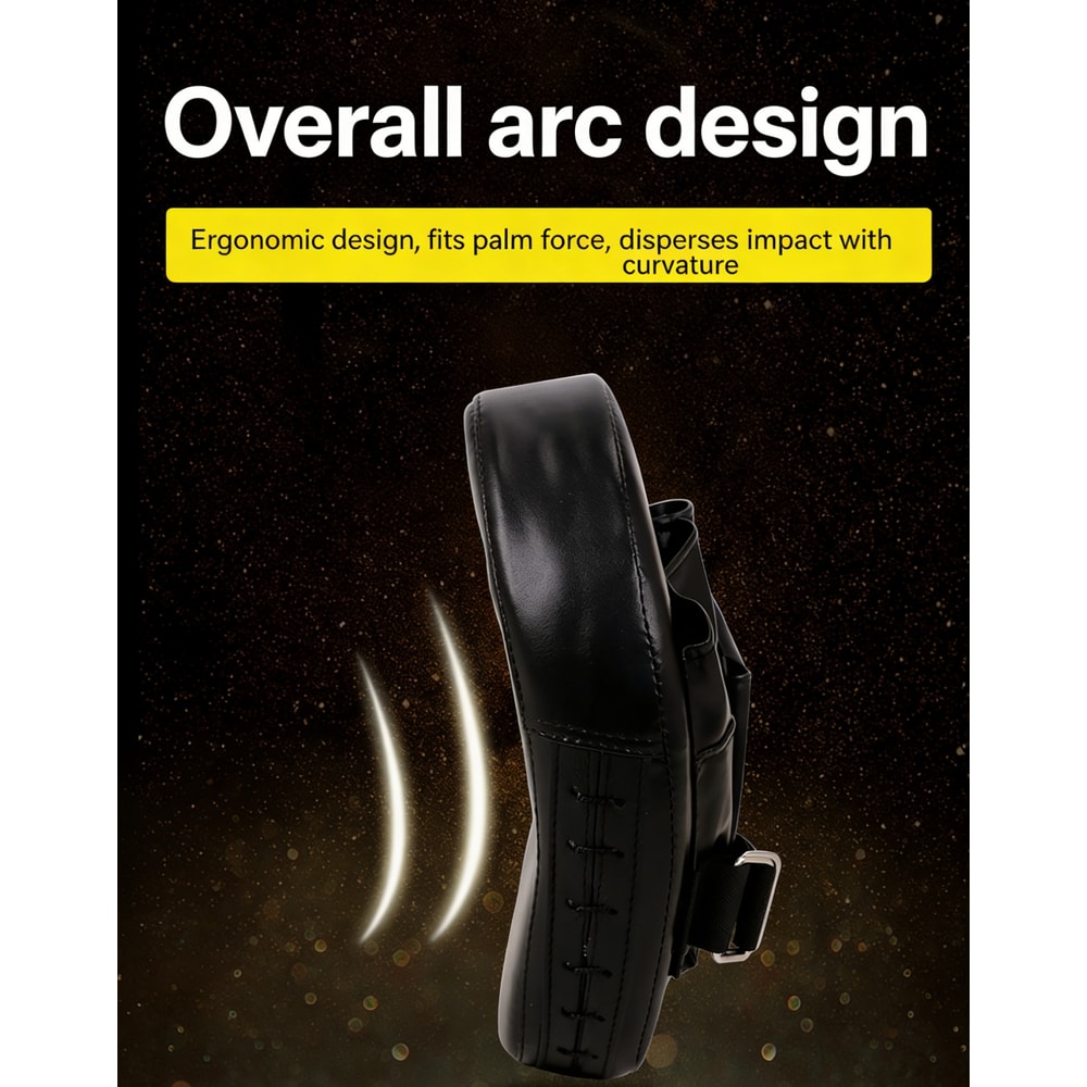 Curved Hand Target For Taekwondo Boxing Training Precision Focus For Adults Kids 3