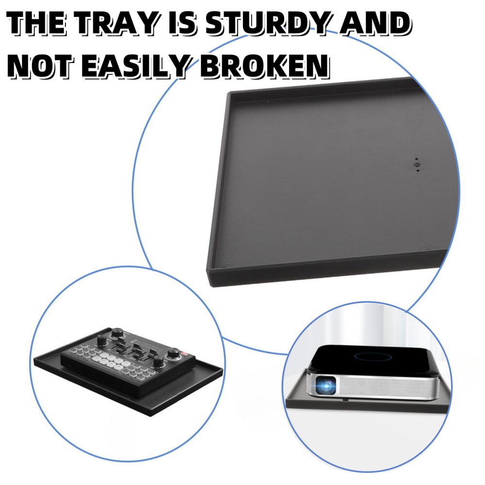 Sound Card Projector Tray Stand with Metal Thread Adapter Easy Installation Accessory