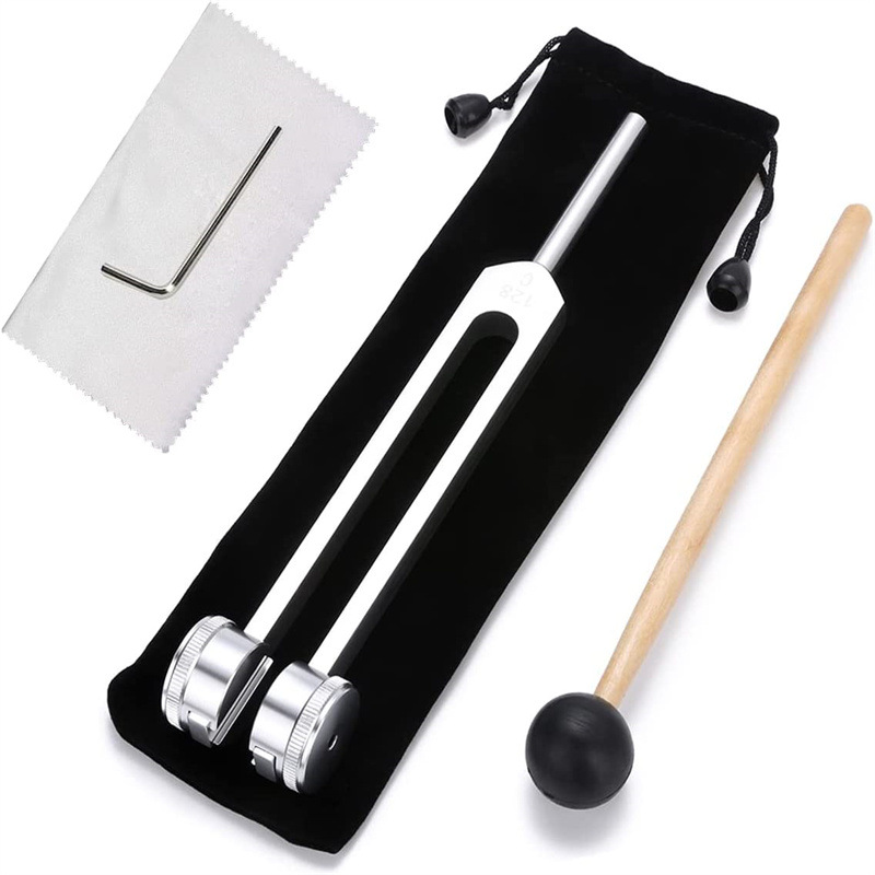 Weighted Tuning Fork Set For Healing Stress Relief Chakra Sound Therapy Tool 0