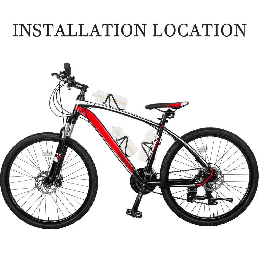 Lightweight Carbon Fiber Bicycle Water Bottle Cage Matte Black 5