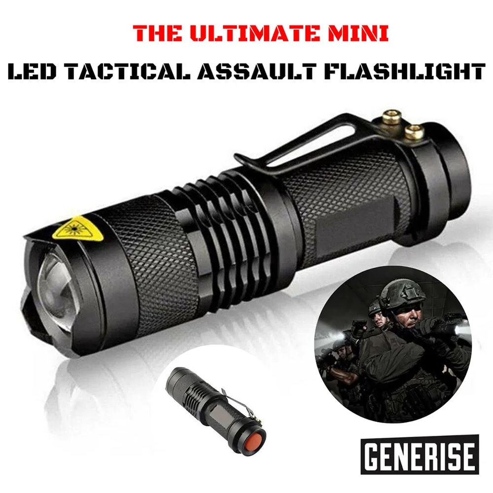 Waterproof Tactical Flashlight Powerful LED Camping Lantern SelfDefense Torch Mode Handheld LED La 3