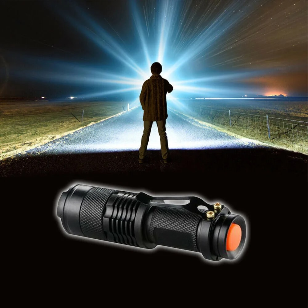 Waterproof Tactical Flashlight Powerful LED Camping Lantern SelfDefense Torch Mode Handheld LED La 4