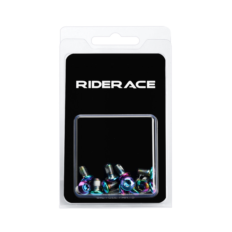 Bicycle Disc Brake Rotor Torx Bolts Stainless Steel Road Bike Fixing Screws Colorful Cycling Access 5