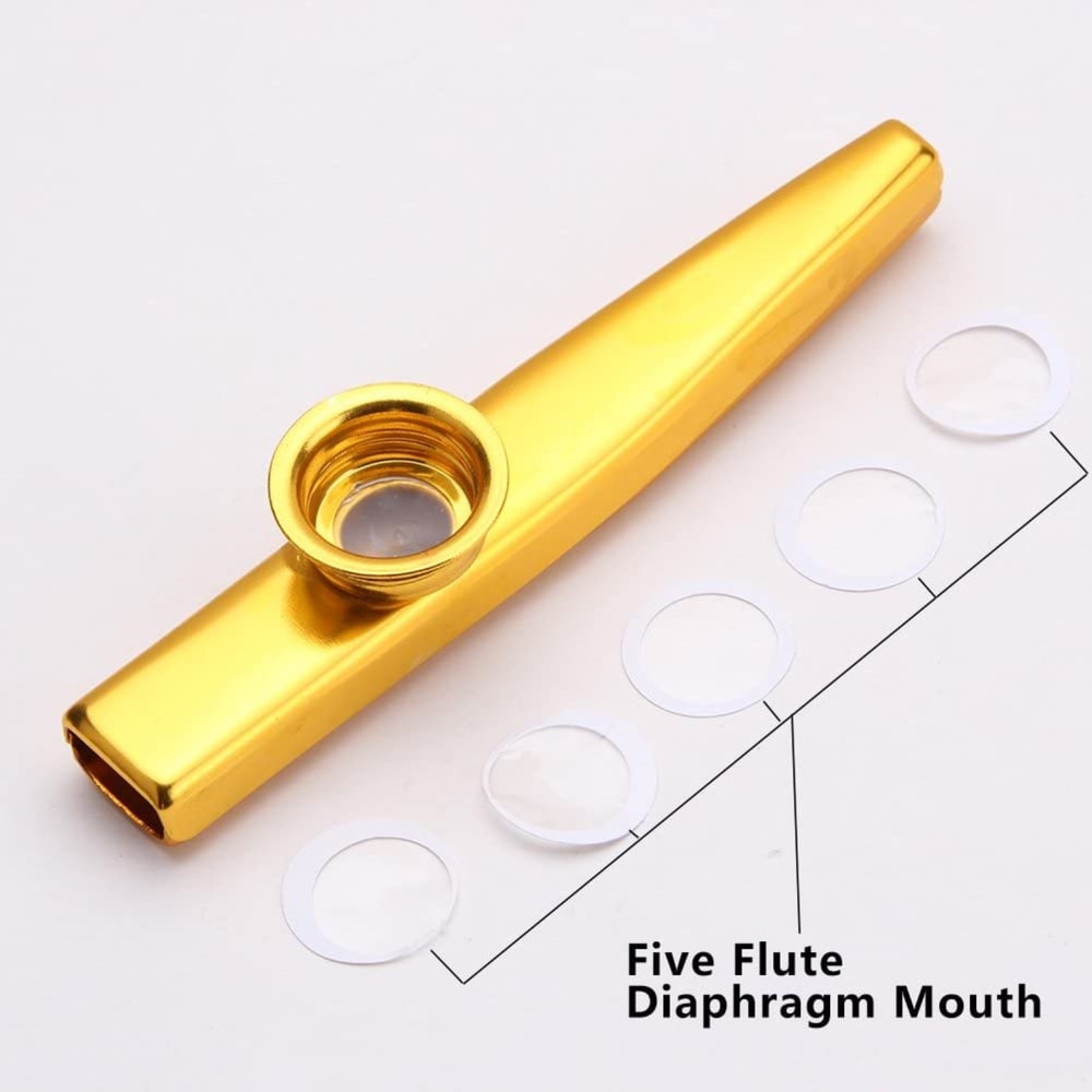 Musical Flute Kazoos For Guitarists Diaphragm Mouthpiece 3