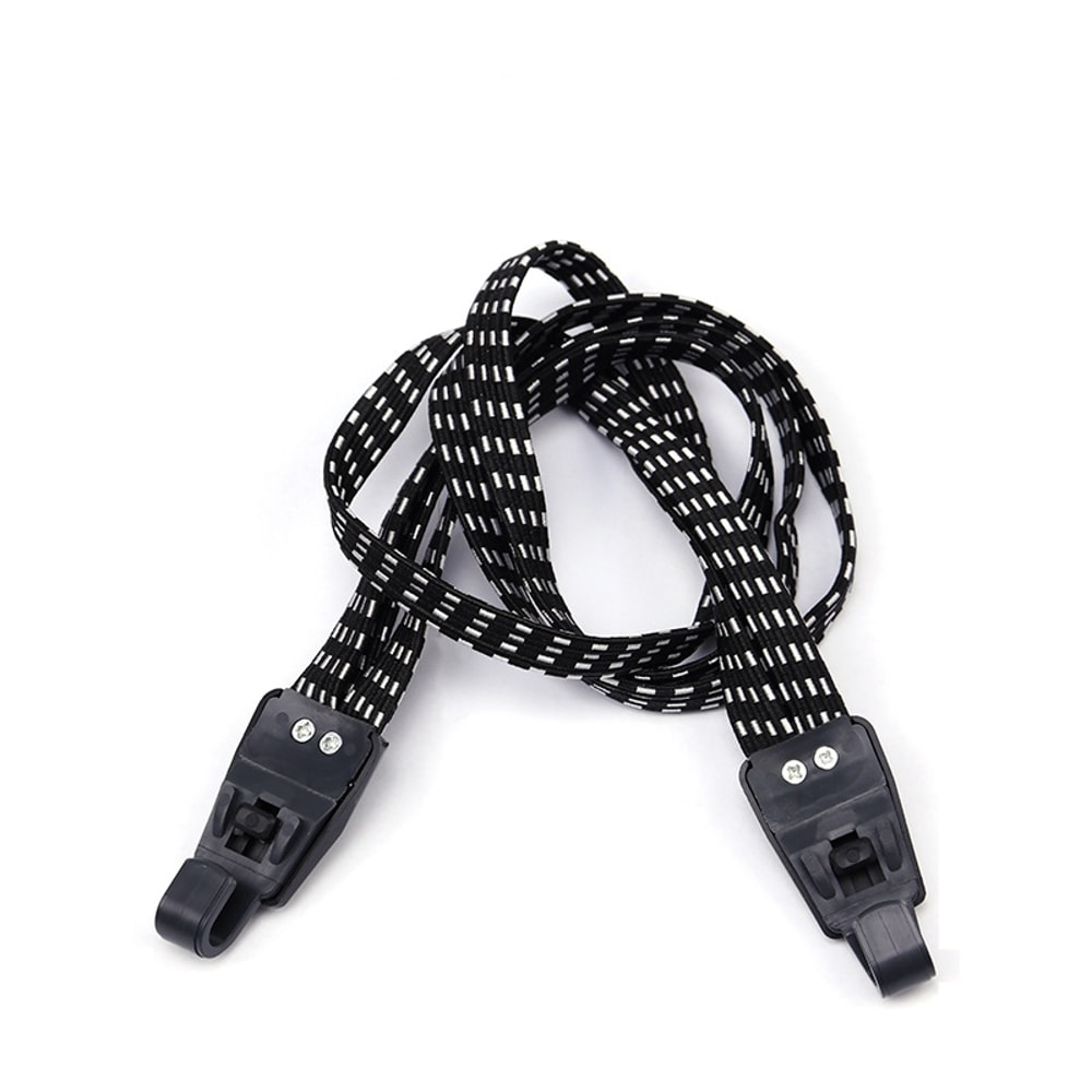Elastic Bike Luggage Carrier Strap with Hook Durable Elastic Rope for Secure Bike Bag Storage