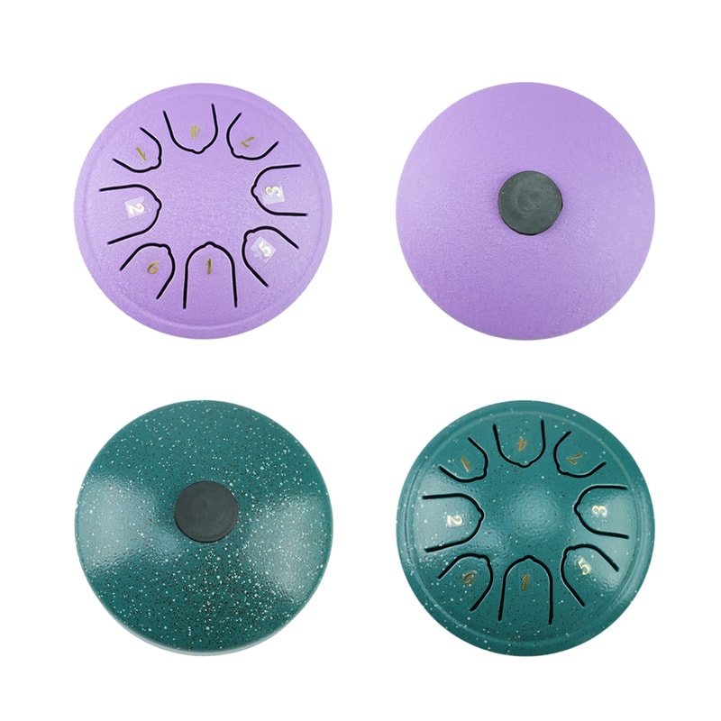 Steel Tongue Drum With Drumsticks Accessories Tone Hand Pan Music Instrument 3