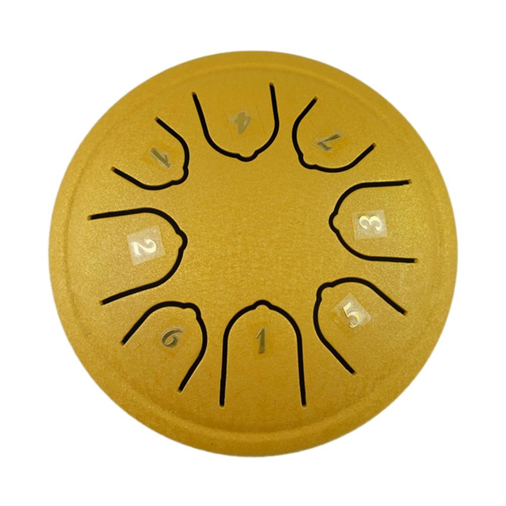 Steel Tongue Drum With Drumsticks Accessories Tone Hand Pan Music Instrument 5