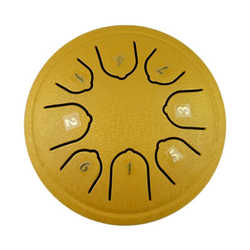 Steel Tongue Drum With Drumsticks Accessories Tone Hand Pan Music Instrument 5