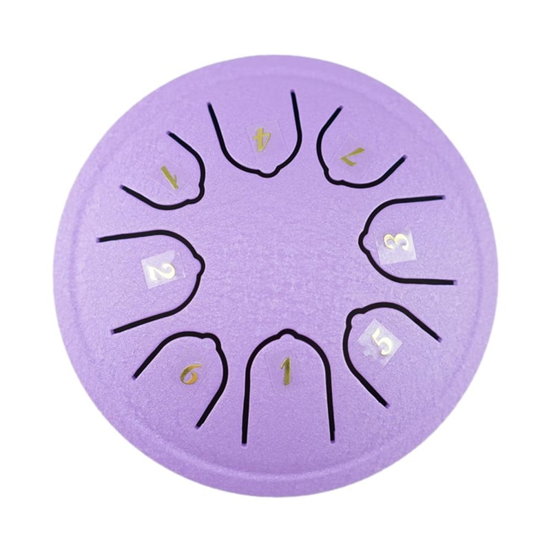 Steel Tongue Drum With Drumsticks Accessories Tone Hand Pan Music Instrument 9