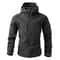 Mens Winter Softshell Fleece Jacket Windproof Outdoor Hiking Hunting Thermal Coat 0