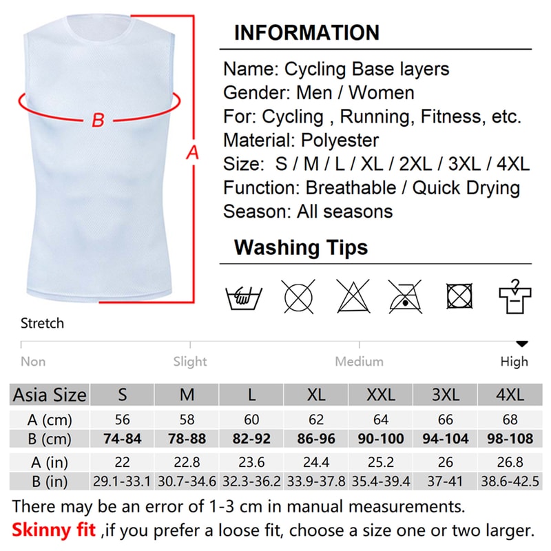 Colorful Cycling Base Layer Quick Dry Sleeveless Jersey For MTB Road Bike 4