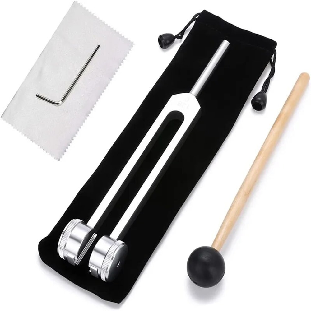 Weighted BioAcoustic Tuning Fork Set For Chakra Healing Stress Relief 0