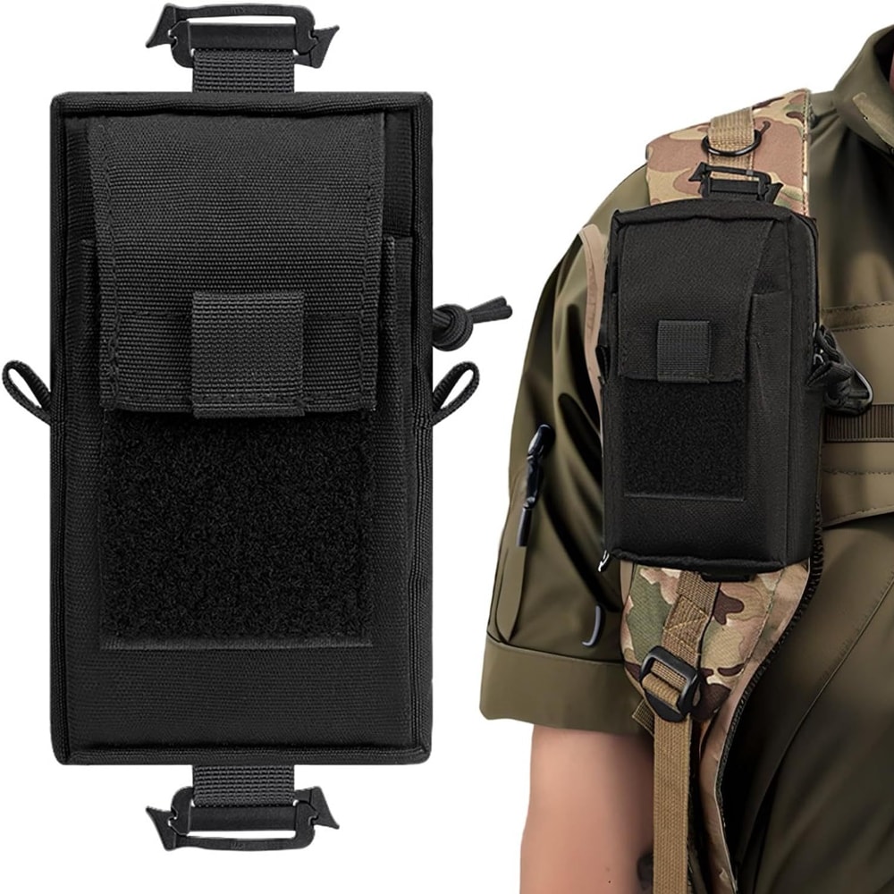 Tactical Utility Pouch for Backpack, MOLLE Phone & Gear Attachment