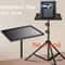 Portable Projector Tray Stand For Cameras Laptops And Microphones Tripod Mountable Holder 2