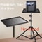 Portable Projector Tray Stand For Cameras Laptops And Microphones Tripod Mountable Holder 2