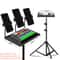 Portable Projector Tray Stand For Cameras Laptops And Microphones Tripod Mountable Holder 3