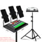 Portable Projector Tray Stand For Cameras Laptops And Microphones Tripod Mountable Holder 3