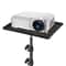 Portable Projector Tray Stand For Cameras Laptops And Microphones Tripod Mountable Holder 0