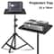 Portable Projector Tray Stand For Cameras Laptops And Microphones Tripod Mountable Holder 5