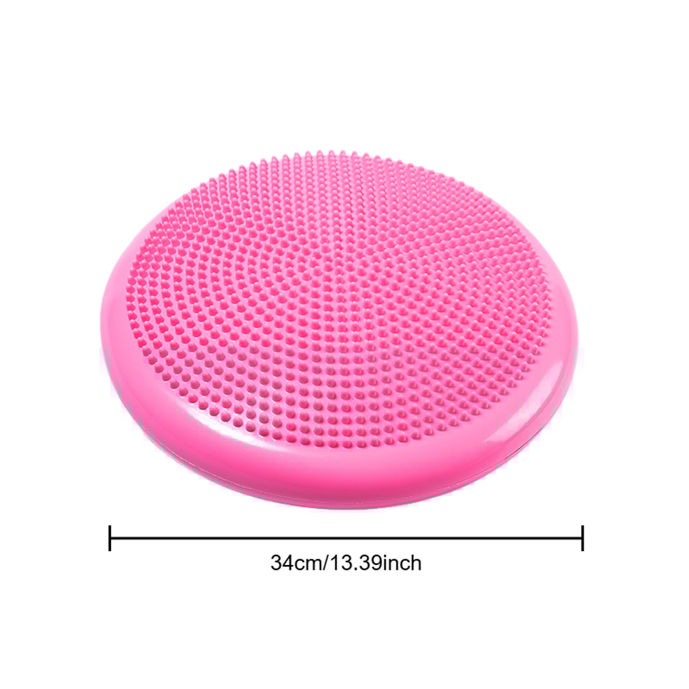 Inflatable Balance Cushion For Yoga Massage And Workout Thickened ExplosionProof Soft Seat Ball 5
