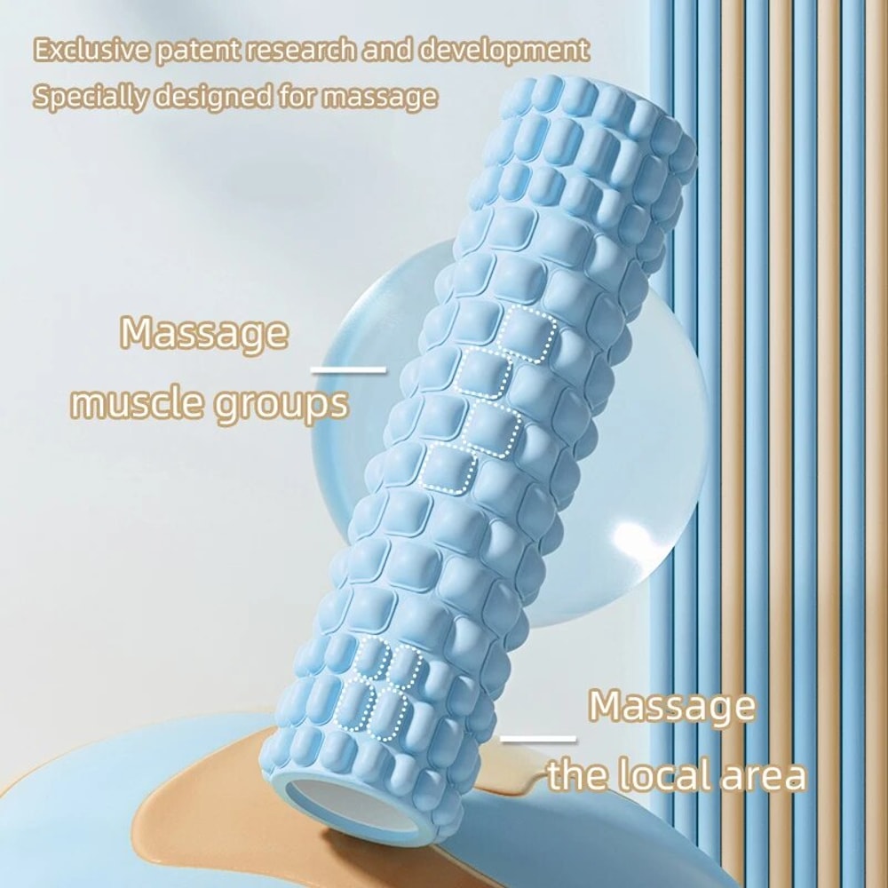 MediumDensity Foam Roller For Muscle Recovery Back Pain Relief And Leg Arm Massage 2