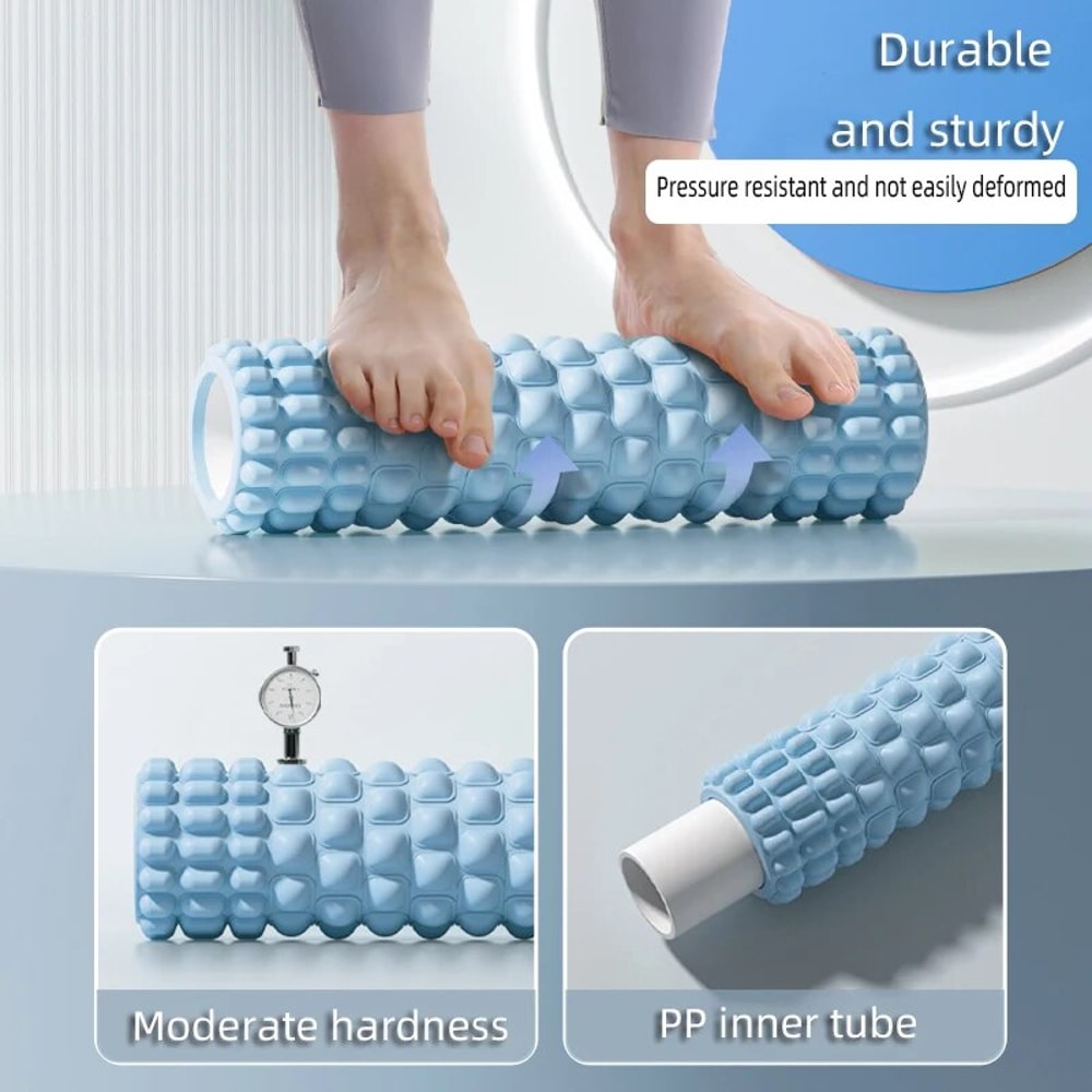MediumDensity Foam Roller For Muscle Recovery Back Pain Relief And Leg Arm Massage 3