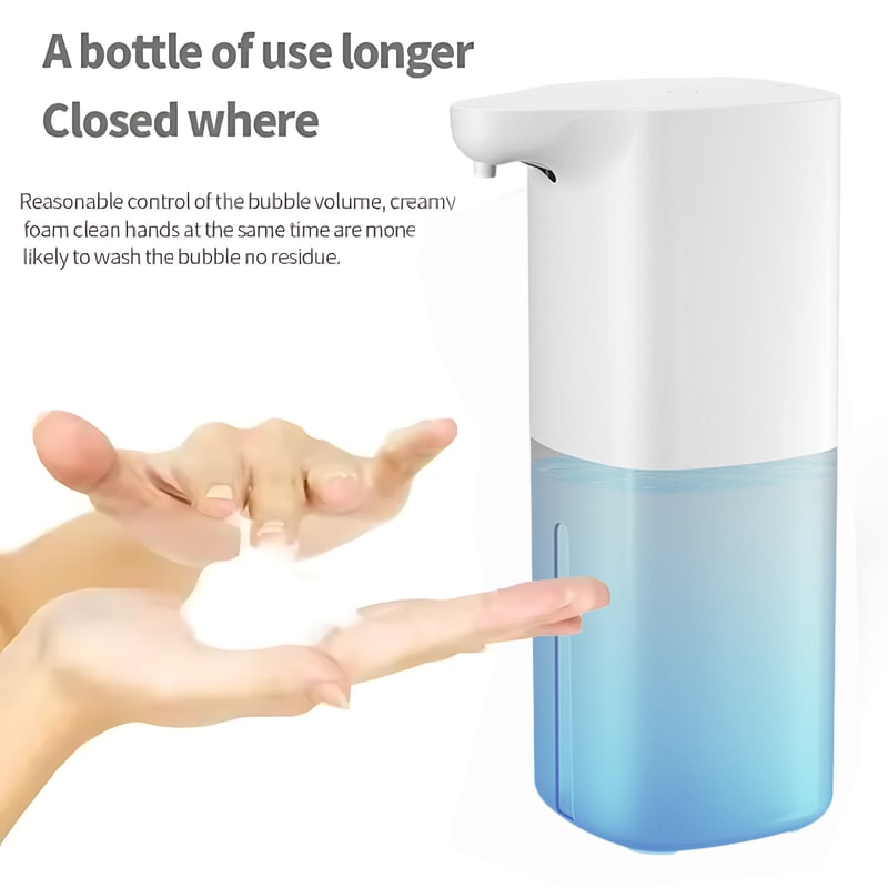Automatic Foam Soap Dispenser With USB Charging Smart Touchless Hand Wash Machine For Bathroom Whit 1