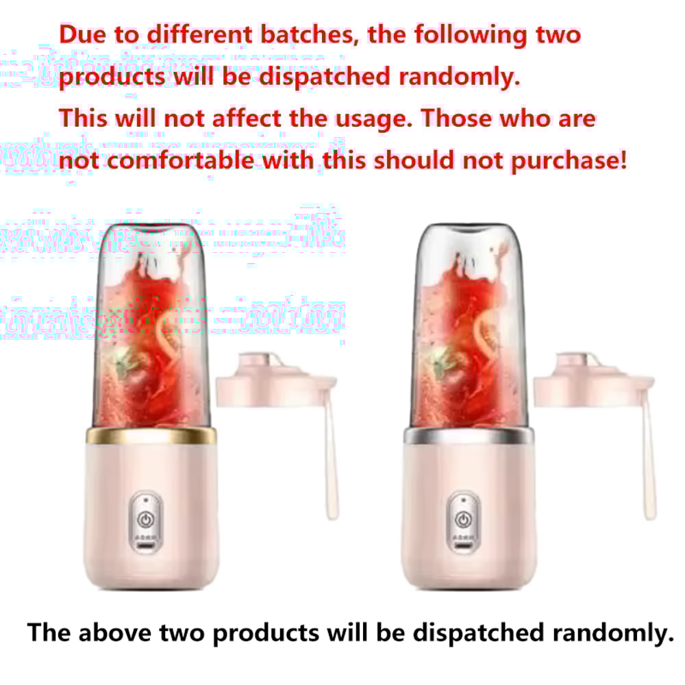 Portable USB Mini Juicer Cup Travel Blender For Smoothies And Juices With Single Double Cups 2