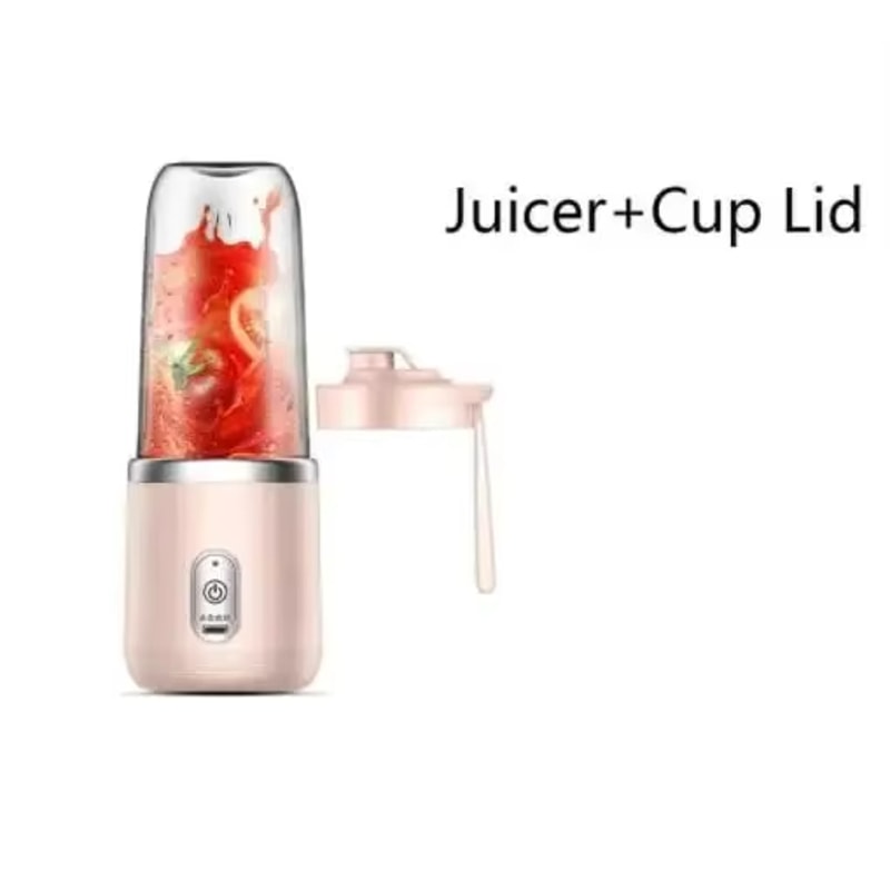 Portable USB Mini Juicer Cup Travel Blender For Smoothies And Juices With Single Double Cups 6